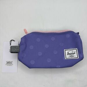 Herschel Dusted Peri Heat Press Polka Raven Crosshatch Settlement Case